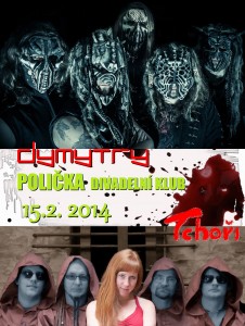 Pozvánka DYMYTRY + TCHOŘI … 15.2. 2014 Polička u Svitav