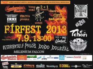 Pozvánka na FÍRFEST do Ústí nad Labem sobota 7.9.2013