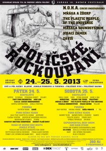 POZVÁNKA NA 24.5 – POLIČSKÉ ROCKOUPÁNÍ XVI
